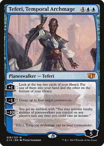 Teferi, Temporal Archmage - c14 Spoiler