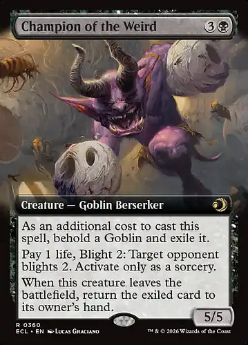 Champion of the Weird - ecl Spoiler