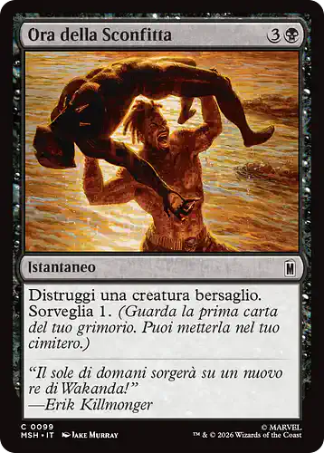Hour of Defeat - msh Spoiler