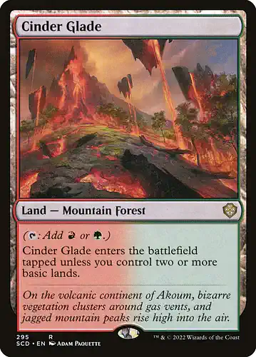 Cinder Glade - scd Spoiler