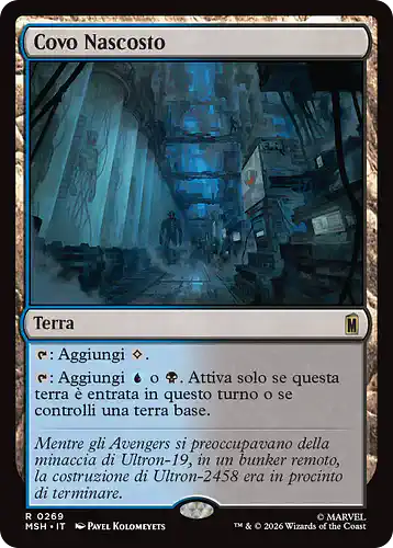 Hidden Lair - msh Spoiler