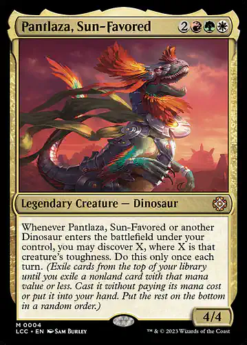 Pantlaza, Sun-Favored - lcc Spoiler