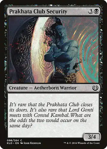 Prakhata Club Security - kld Spoiler