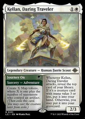 Kellan, Daring Traveler - lci Spoiler