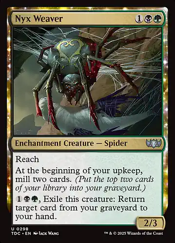 Nyx Weaver - tdc Spoiler