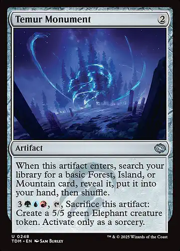 Temur Monument - tdm Spoiler