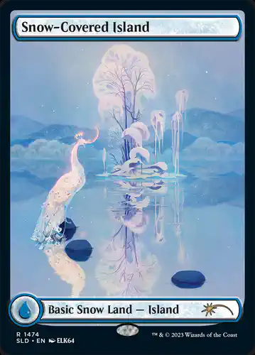 Snow-Covered Island - sld Spoiler