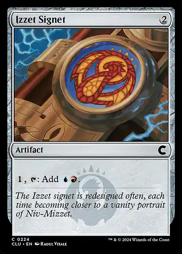 Izzet Signet - clu Spoiler