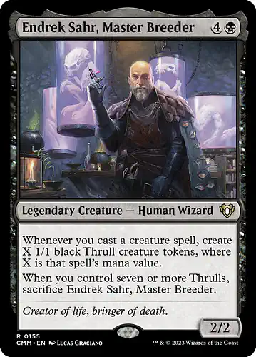 Endrek Sahr, Master Breeder - cmm Spoiler