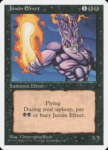 Junún Efreet - 4ed Spoiler
