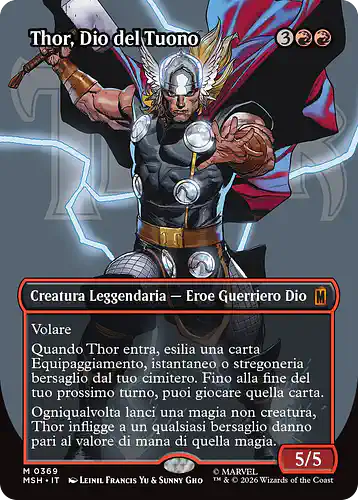 Thor, God of Thunder - msh Spoiler