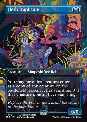 Flesh Duplicate - spg Spoiler