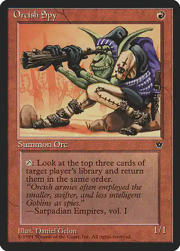 Orcish Spy - fem Spoiler