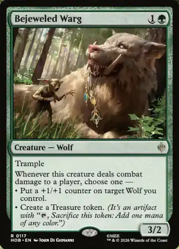Bejeweled Warg - hob Spoiler