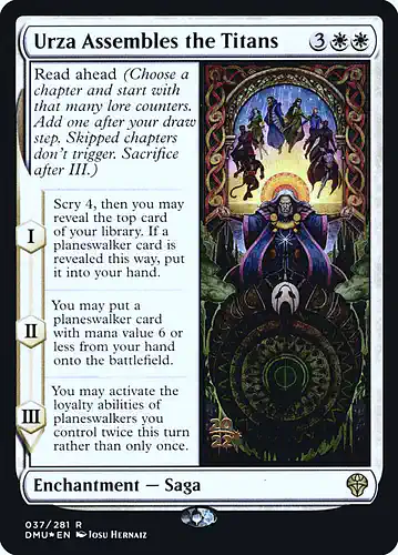 Urza Assembles the Titans - dmu Spoiler