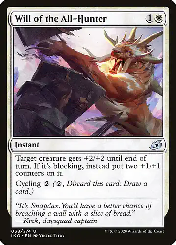 Will of the All-Hunter - iko Spoiler