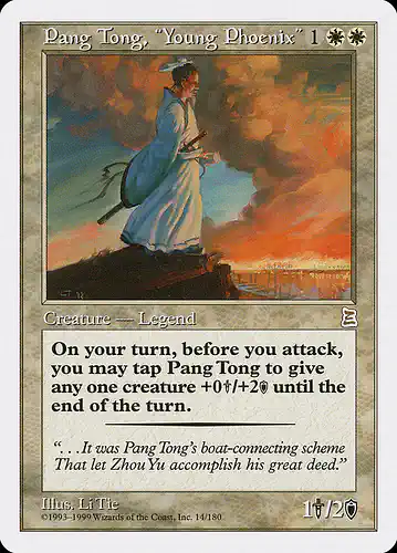 Pang Tong, "Young Phoenix" - ptk Spoiler