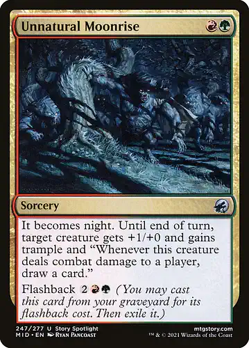 Unnatural Moonrise - mid Spoiler
