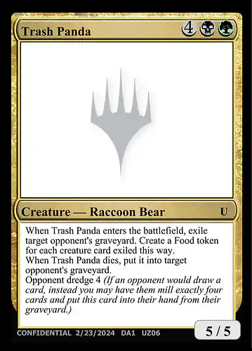 Trash Panda - unk Spoiler