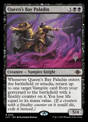 Queen's Bay Paladin - lci Spoiler