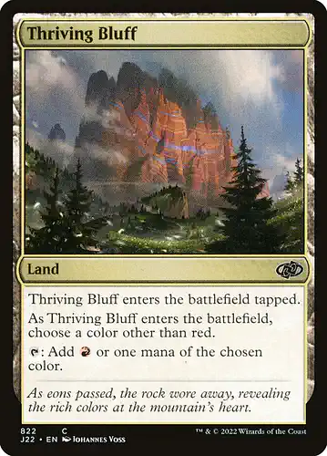 Thriving Bluff - j22 Spoiler