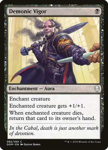 Demonic Vigor - dom Spoiler