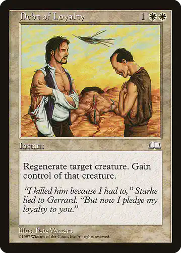 Debt of Loyalty - wth Spoiler