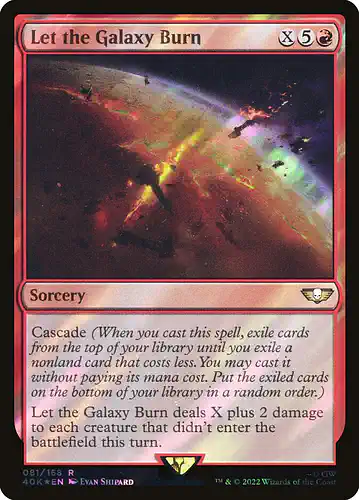 Let the Galaxy Burn - 40k Spoiler