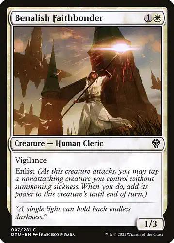 Benalish Faithbonder - dmu Spoiler