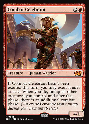 Combat Celebrant - j25 Spoiler
