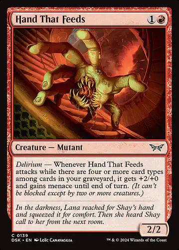 Hand That Feeds - dsk Spoiler
