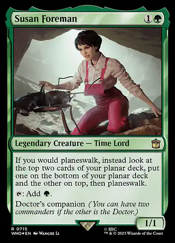 Susan Foreman - who Spoiler
