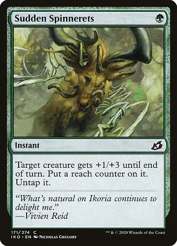Sudden Spinnerets - iko Spoiler