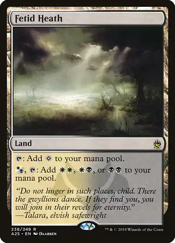 Fetid Heath - a25 Spoiler