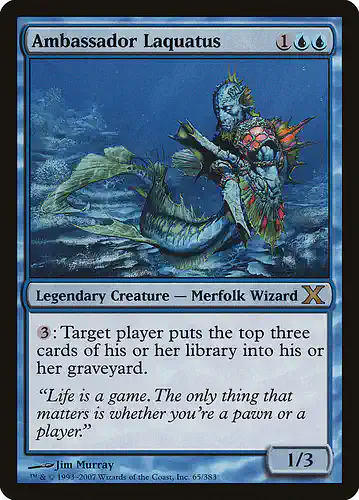 Ambassador Laquatus - 10e Spoiler