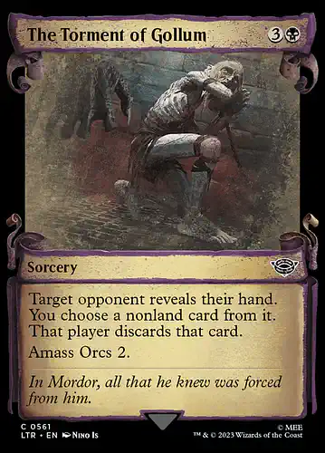 The Torment of Gollum - ltr Spoiler