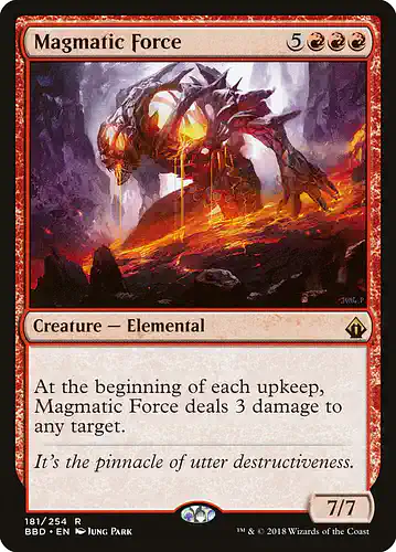 Magmatic Force - bbd Spoiler
