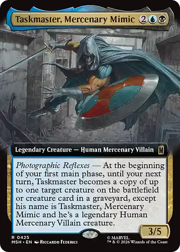 Taskmaster, Mercenary Mimic - msh Spoiler