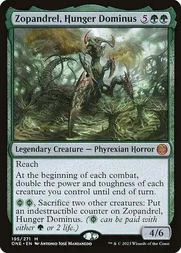 Zopandrel, Hunger Dominus - one Spoiler