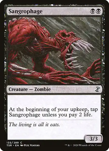 Sangrophage - tsr Spoiler