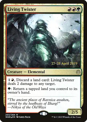 Living Twister - war Spoiler