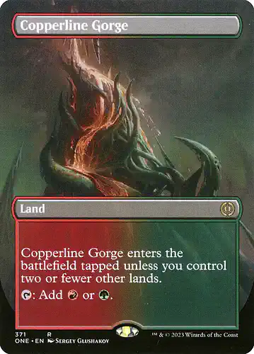 Copperline Gorge - one Spoiler