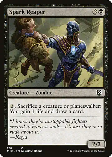 Spark Reaper - mic Spoiler