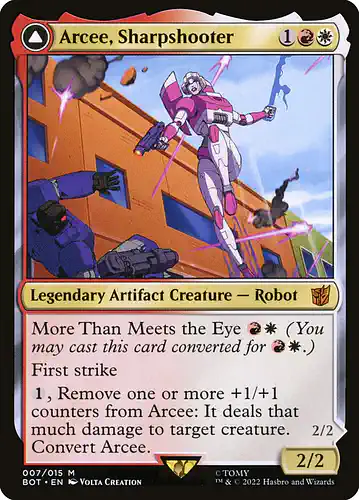 Arcee, Sharpshooter - bot Spoiler