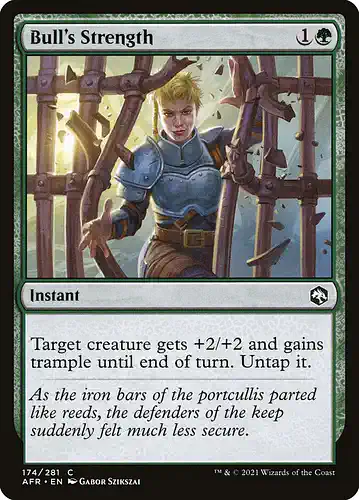 Bull's Strength - afr Spoiler