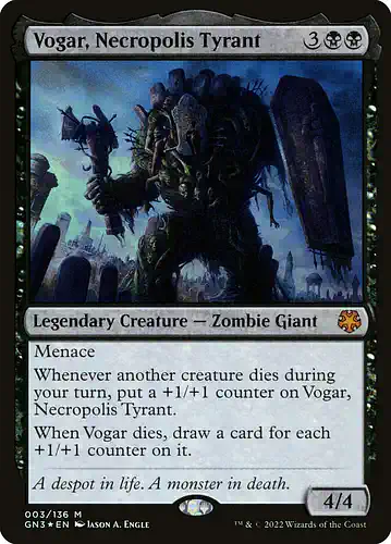 Vogar, Necropolis Tyrant - gn3 Spoiler