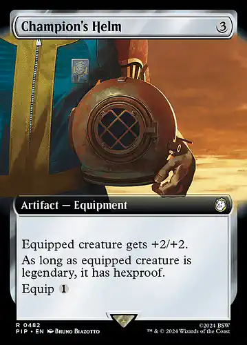 Champion's Helm - pip Spoiler
