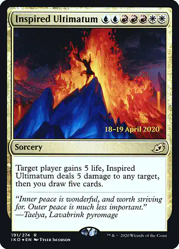 Inspired Ultimatum - iko Spoiler