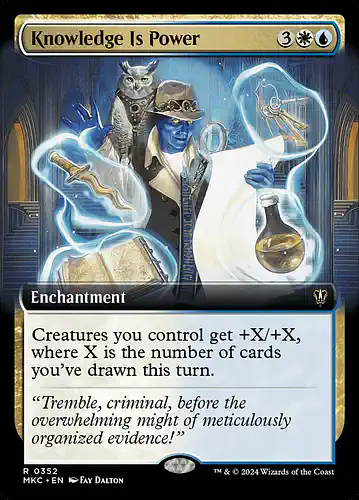 Knowledge Is Power - mkc Spoiler