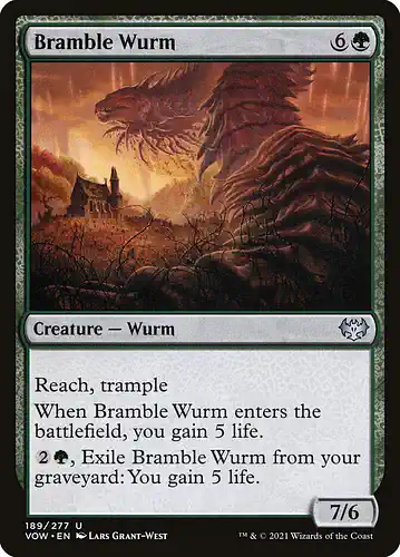 Bramble Wurm - vow Spoiler